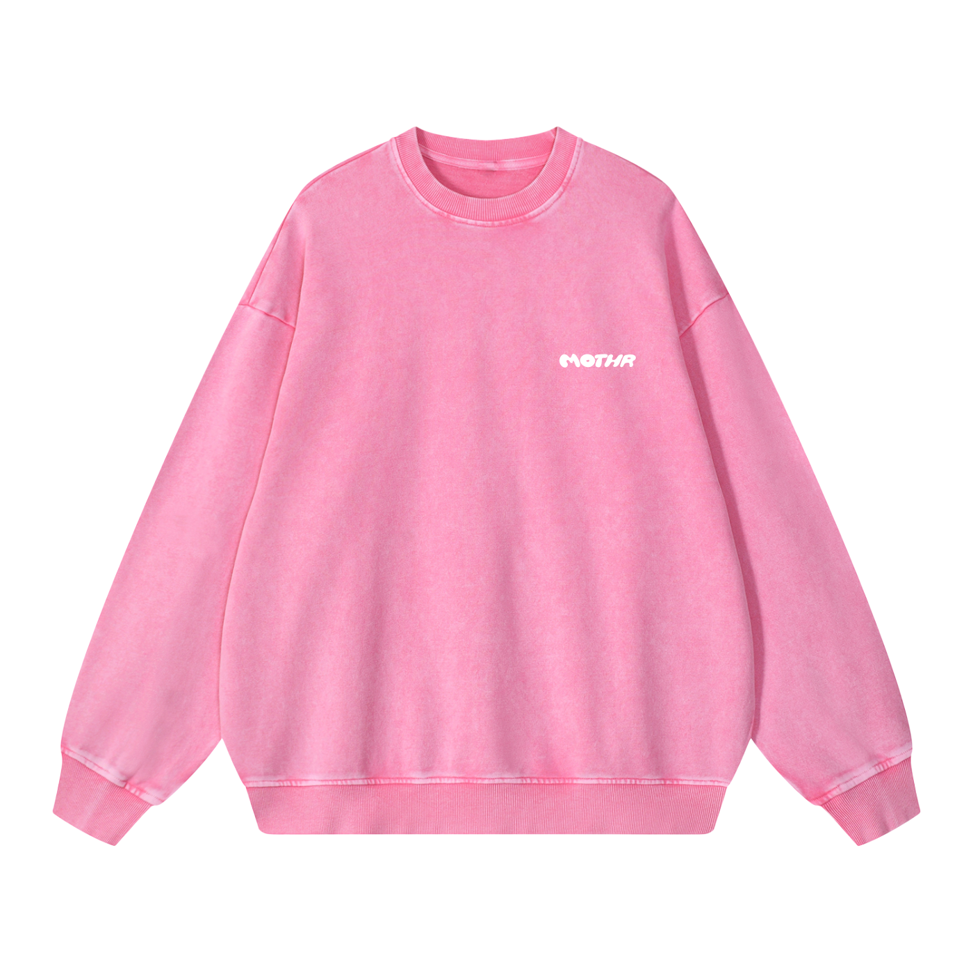 MOTHR Crewneck (Washed Pink) | Pre-order · Ships in 3-4 weeks